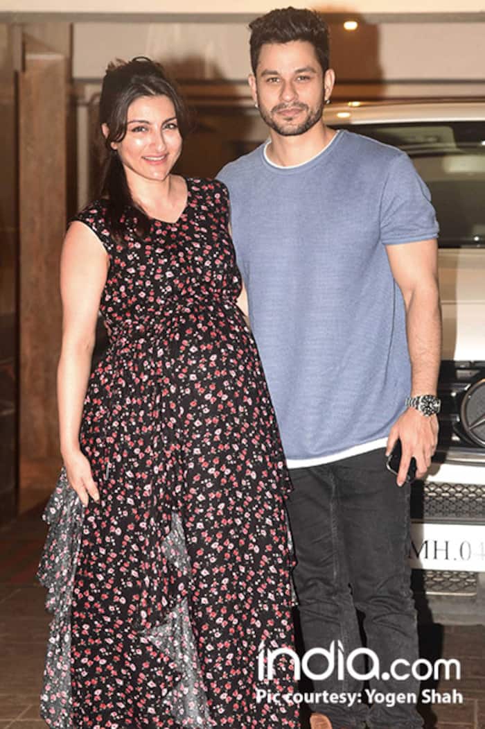 Soha Ali Khan with Kunal Khemmu at Kareena Kapoor Khan’s birthday party