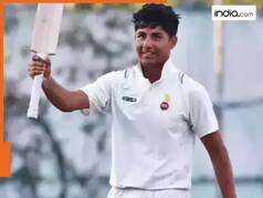 Son of India's iconic opener smashes fours and sixes like his father, his name is..., his father is...