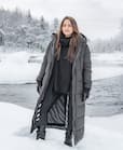 Sonakshi Sinha Looks Like a Vision to Behold in All-Black Outfit Amid Snow | PHOTOS