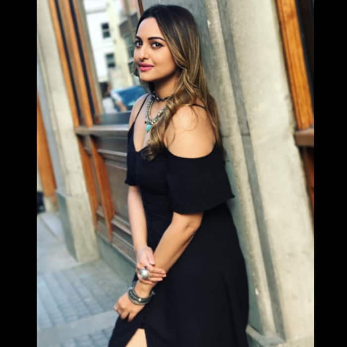 Sonakshi Sinha poses during a shoot