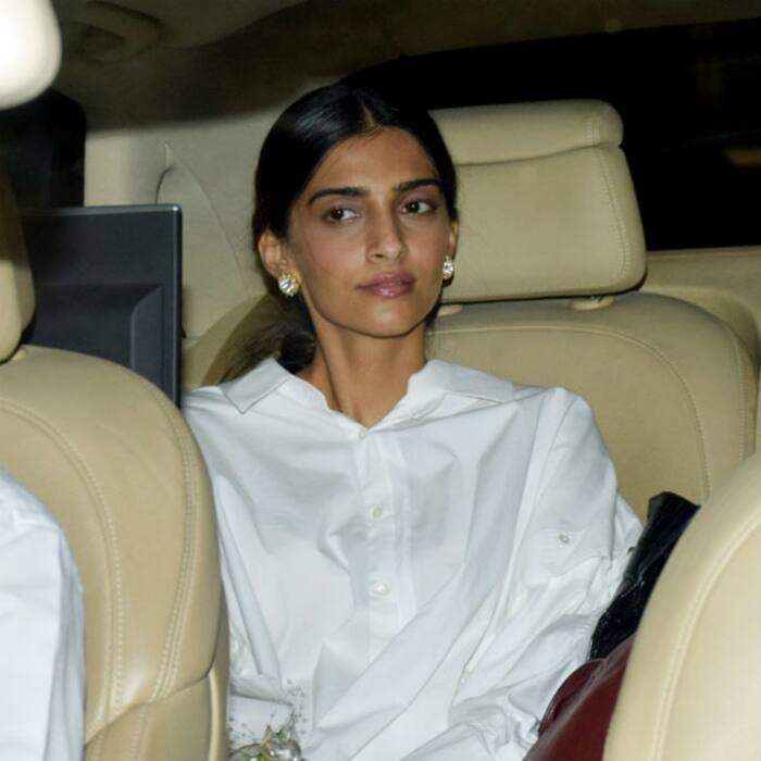 Sonam Kapoor at Jaya Bachchan’s birthday bash