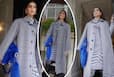 Sonam Kapoor Makes Things Classy in Stylish Check Printed Dress With Trench Coat And Black Boots- HOT PICS