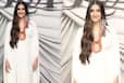 Sonam Kapoor Spells Monochrome magic in a Stunning Valentino Gown With Deep-Neckline- HOT PICS