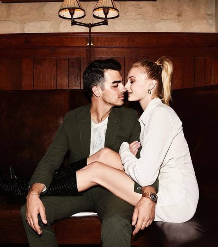 Sophie Turner and Joe Jonas