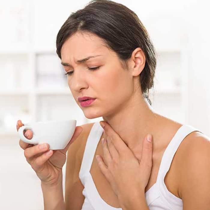 Sore throat, cough and sneezing are symptoms of Swine flu