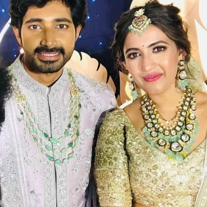 Inside pics from Niharika Konidela and Chaitanya JV's reception