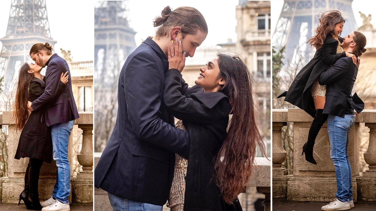 Sreejita De's Cinderella Like Love Story in Paris: Uttaran Actress Gets  Engaged To Boyfriend Infront of the Eiffel Tower