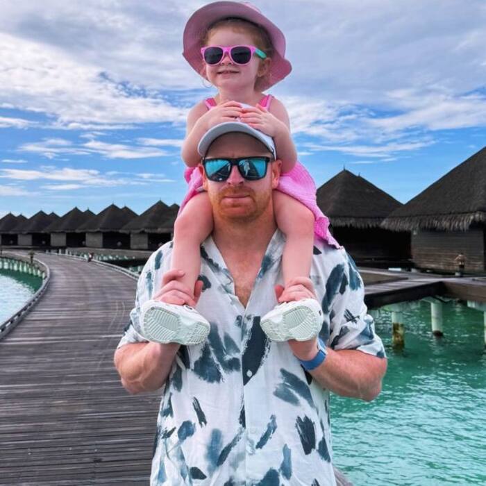 SRH cricketers like Heinrich Klaasen went to Maldives with their families