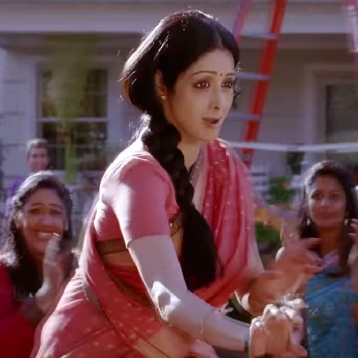 Sridevi in Navrai Majhi song from English Vinglish movie