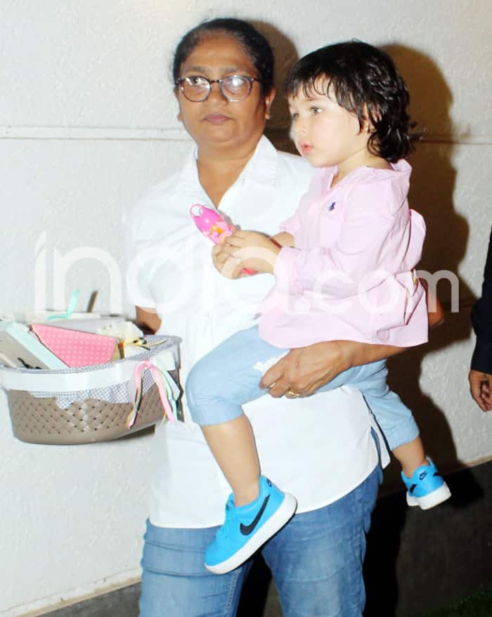 Star Kid Taimur Ali Khan Arrived at The Party