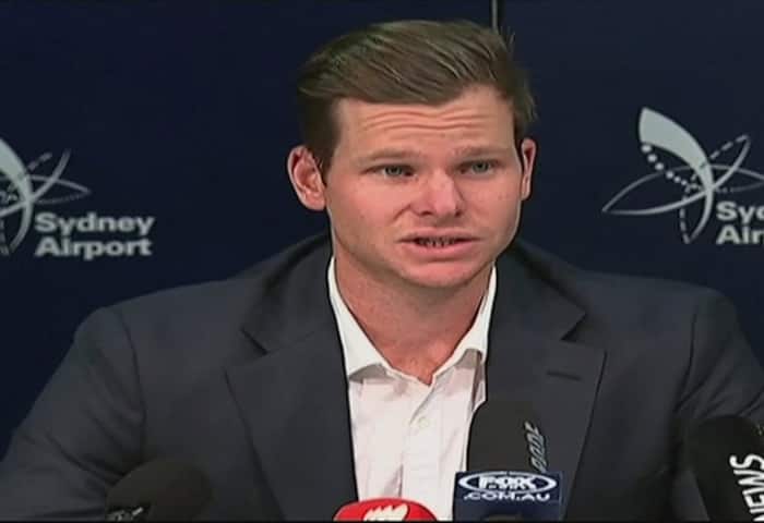 Steve Smith  addresses a press conference post stepping down as captain