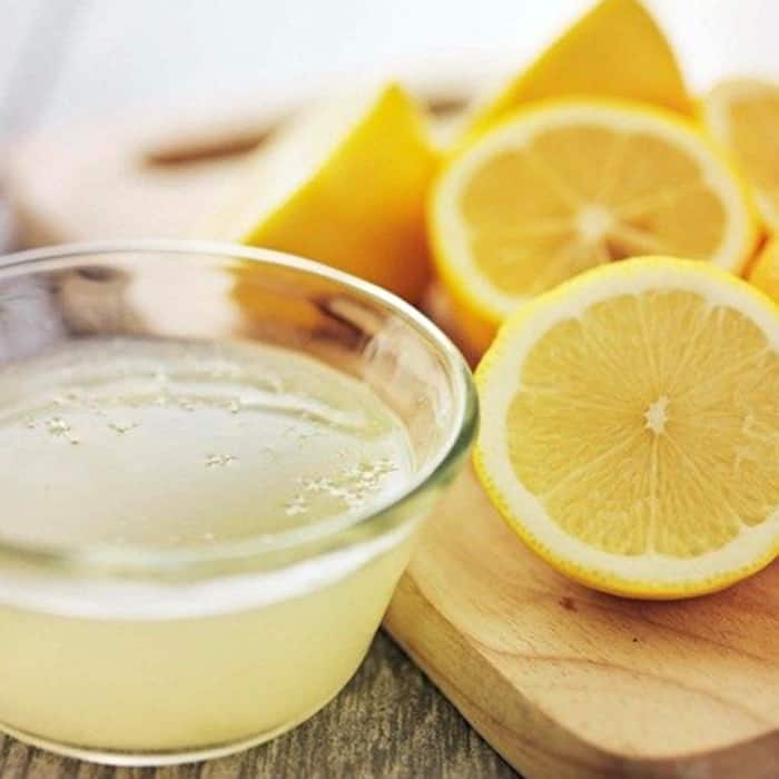 Sugar and lemon mask