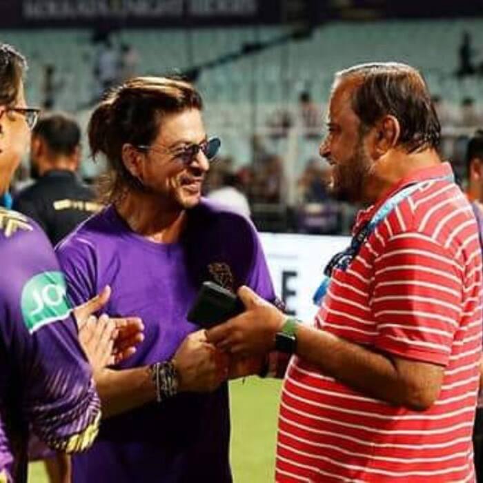 Sujan Mukherjee is close to KKR owner Shah Rukh Khan too