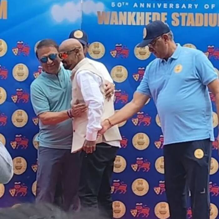 Sunil Gavaskar is helping out Vinod Kambli with his foundation