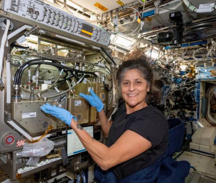 Sunita William in space