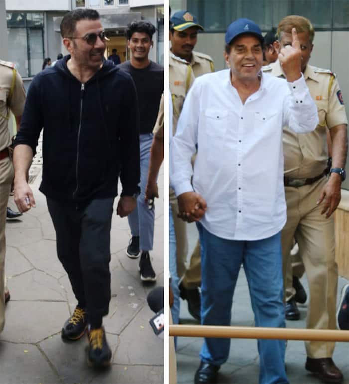 Sunny Deol and Dharmendra