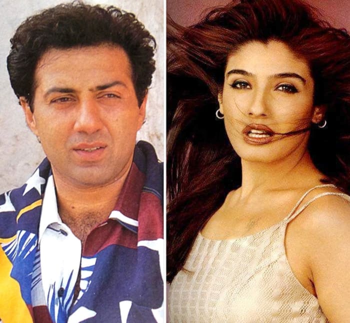Sunny Deol  Raveena Tandon