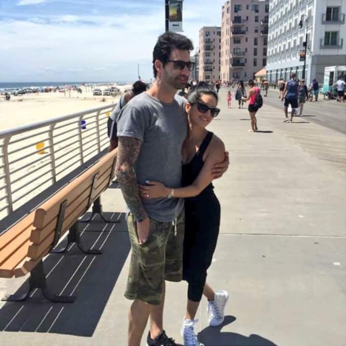 Sunny Leone during her vacations in New York