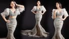 Sunny Leone Dazzles in Hot Crop-Top With Deep Neckline And Long Skirt l PHOTOS