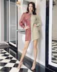 Sunny Leone Oozes Oomph in Colour Block Shimmer Shirt For 8K - See HOT Photos