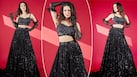 Sunny Leone Raises The Hotness Quotient in SEXY Black Sequined Co-Ord Set-HOT PICS