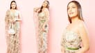 Surbhi Chandna Oozes Hotness in Sexy Off Shoulder Drape Sari - See Viral Photos