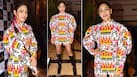 Surbhi Chandna is Lady Ranveer Singh in Colourful Short Dress With Black Boots- See Pics