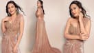 Surbhi Chandna Glitters in a One-Shoulder Sequinned Gown| See Photos