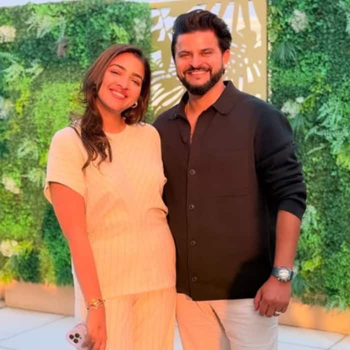 Suresh Raina and Priyanka