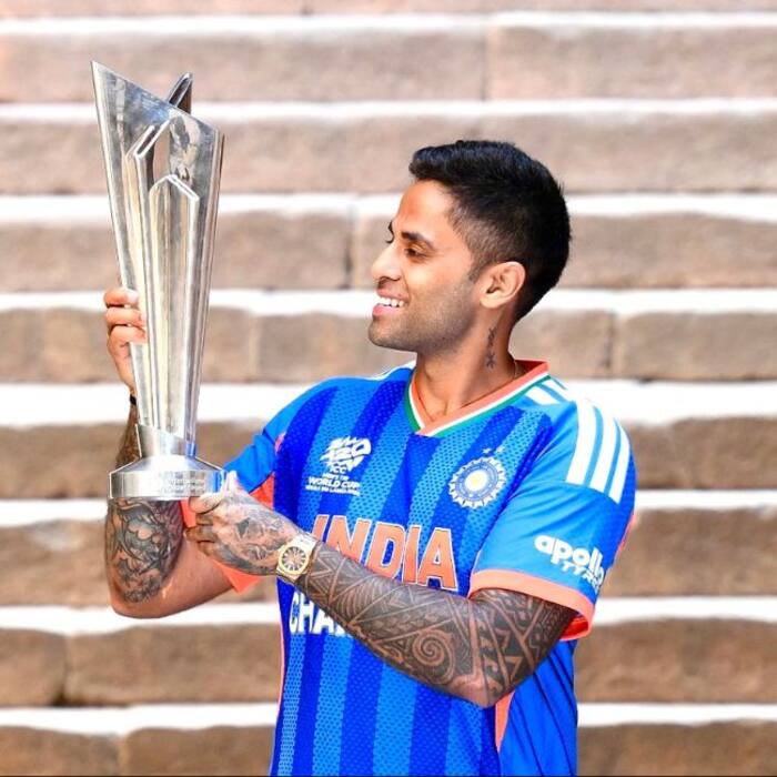 Suryakumar Yadav is 3rd Indian captain to win T20 World Cup
