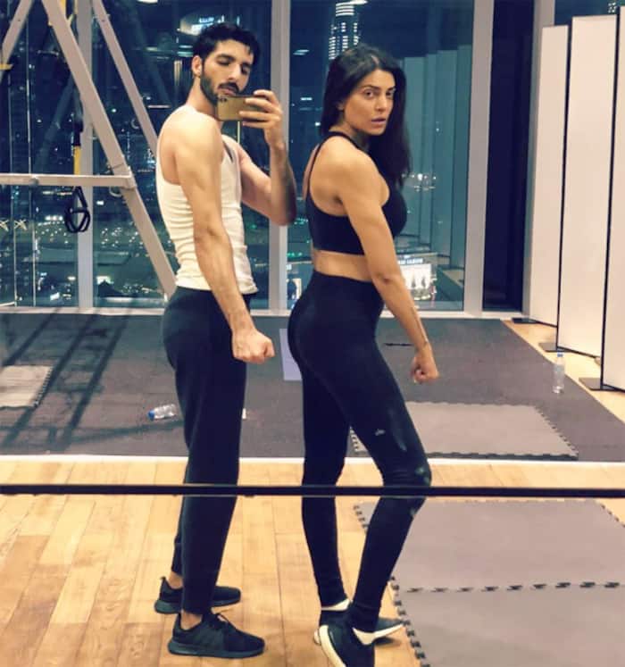 Sushmita and Rohmans sexy pictures