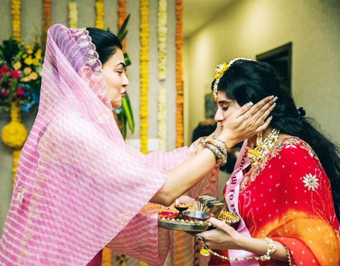 Sushmita Sen showers Charu Asopa, Rajeev Sen with love and blessings at baby shower Check Out inside Photos