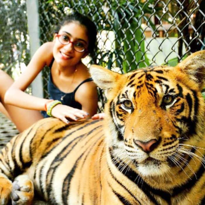 Sushmita Sen’s daughter Renee clicked with the Tiger during her Thailand trip
