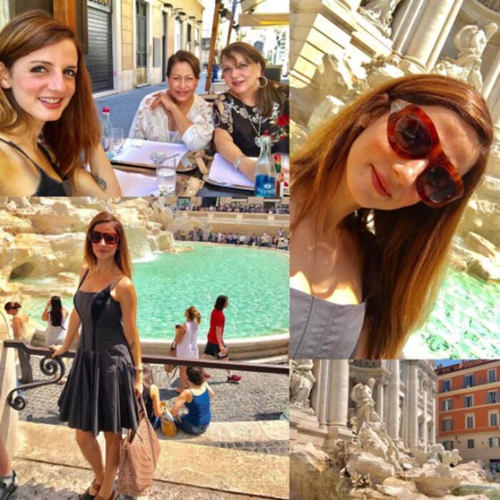 Suzanne Khan Roshan enjoying her Rome vacation