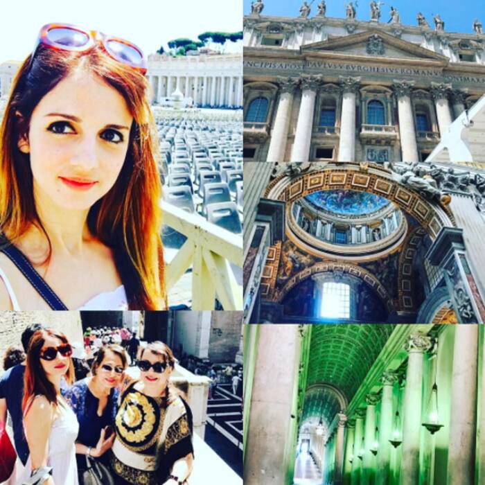 Suzanne Khan Roshan exploring Italy  Rome