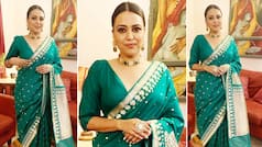 Swara Bhasker Goes For Grace And Glamour Together in This Vintage Silk Saree, Looks Stunning | See Pics