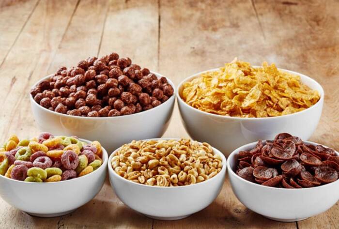 Sweetened cereals