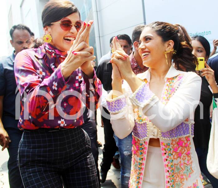 Taapsee and Bhumi s entry