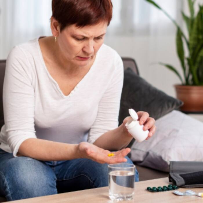 Taking pain relievers
