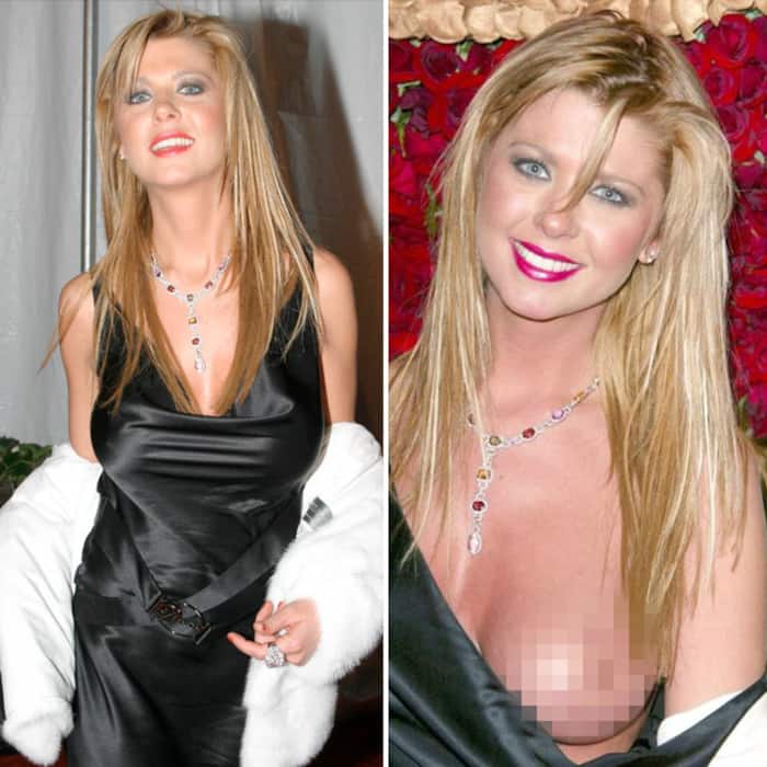Tara Reid   s wardrobe malfunction during P Diddy   s birthday bash