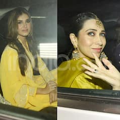 Armaan Jain's Mehendi Function: Karisma Kapoor, Tara Sutaria, Boney Kapoor And Others Clicked