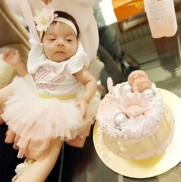 Tara   s first month birthday