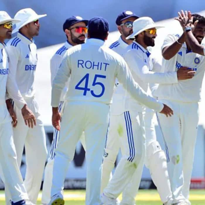 Team India in Border Gavaskar Trophy against Australia