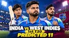 Team India Predicted 11 vs West Indies: Vaibhav Sooryavanshi, Jasprit Bumrah OUT, Sanju Samson, Arshdeep Singh IN