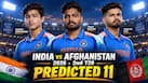 Team India Predicted Playing 11 vs Afghanistan in 2nd T20: Sanju Samson, Nitish Kumar Reddy Out, Vaibhav Sooryavanshi IN, Washington Sundar may... Team India Predicted Playing 11 vs Afghanistan in 2nd T20: Sanju Samson, Nitish Kumar Reddy Out, Vaibhav Sooryavanshi IN, Washington Sundar may...