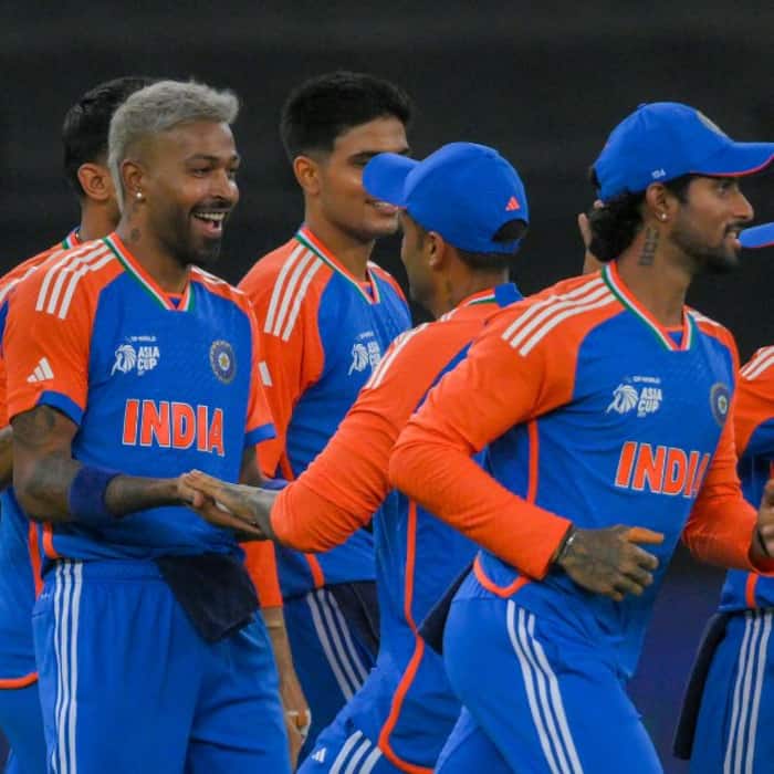 Team India were playing without jersey sponsor at Asia Cup 2025