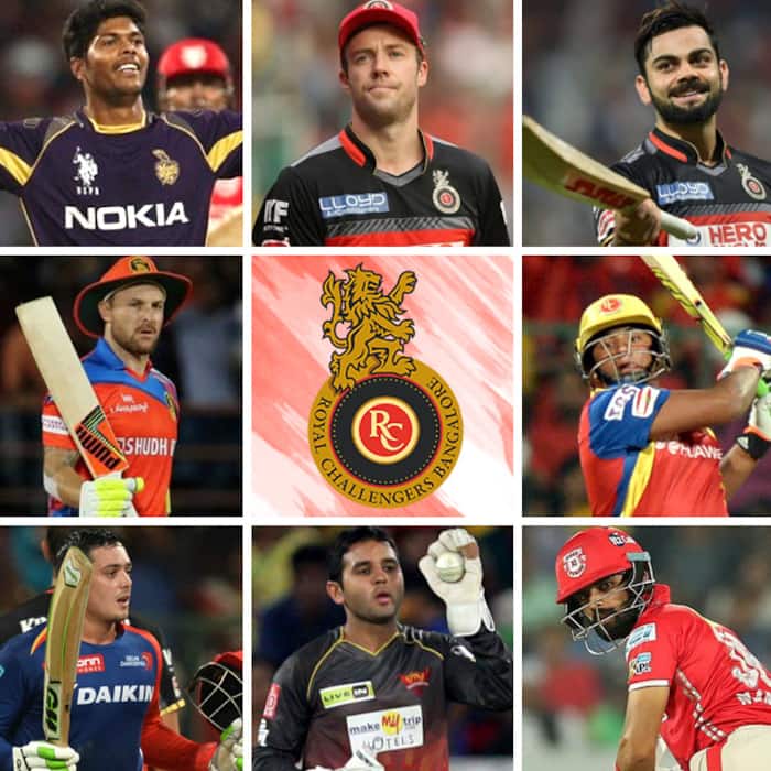Team squad of Royal Challengers Bangalore of IPL 2018
