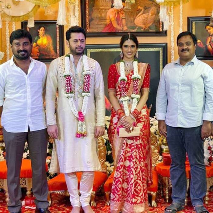 Telugu Actor Nithiin Reddy Gets Engaged With Fiancé Shalini