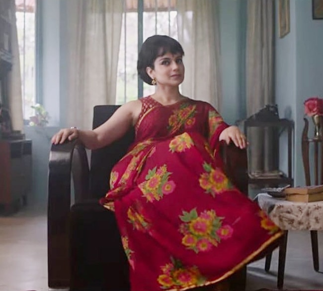 Thalaivi Trailer Kangana Ranaut look