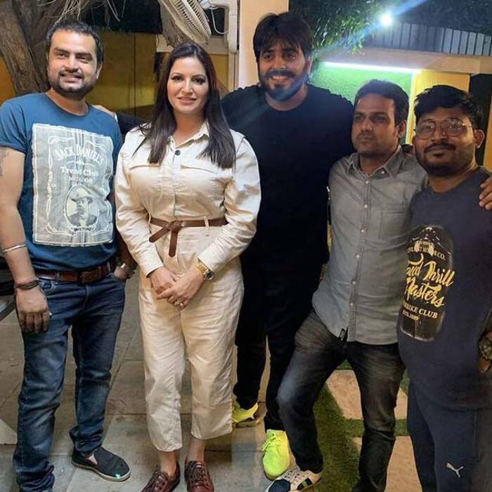 The ex contestants of Bigg Boss 14 partied with Salman Khan 